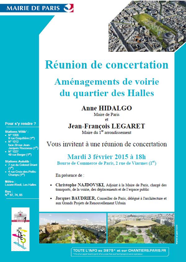 2015-02-03 - Halles - Reunion concertation voirie surface - Invitation - A5